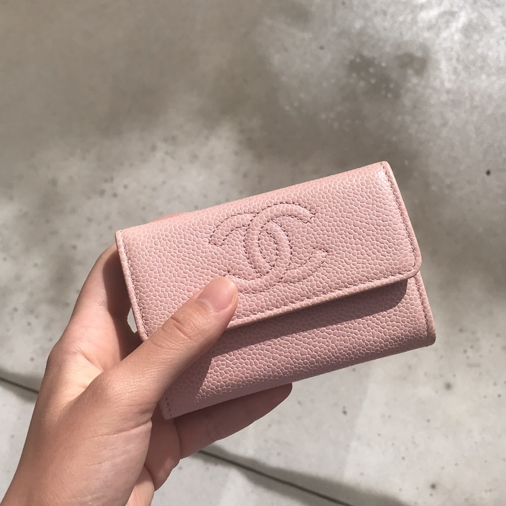 CHANEL Timeless CC Card Holder in Pink - Picture 11 of 16